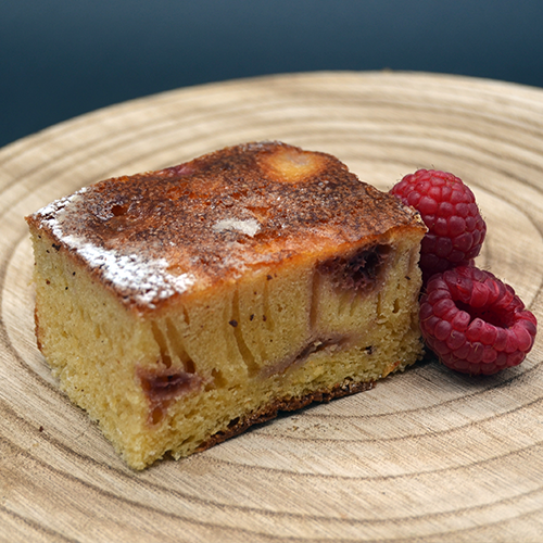 brownie de frutos rojos