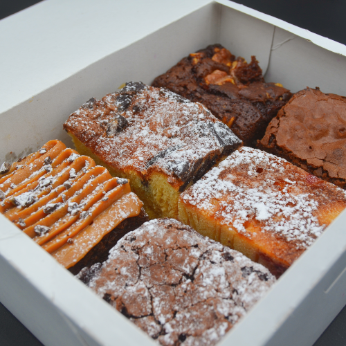 Caja de 6Ud Brownies variados - Tartas Online